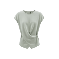 《予約販売》Button Drape Knit