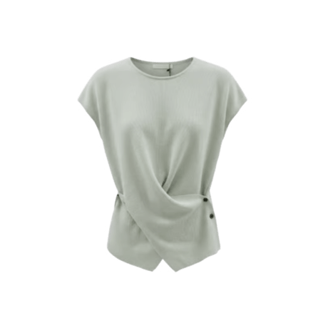 《予約販売》Button Drape Knit