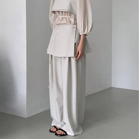 《即日発送📦》Noa wrap skirt set pants（set up別売り）
