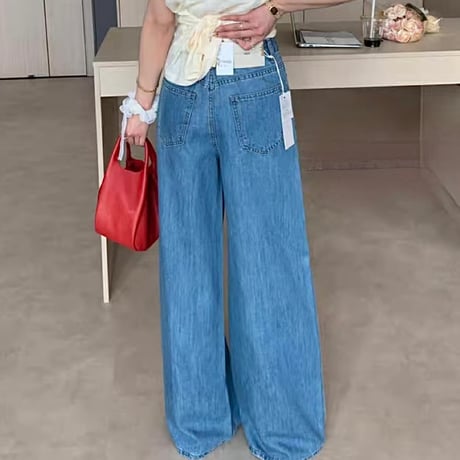 《予約販売》Best wide denim pants