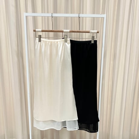 《予約販売》Silky Layered Skirt