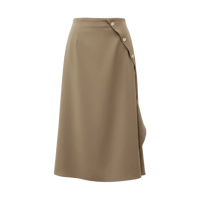 《即日発送📦》Asymmetrical cut button skirt