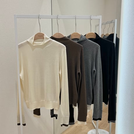 《予約販売》Polo Collar Color Block Knit
