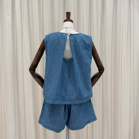 《予約販売》Denim Two-Piece Set