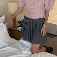 《即日発送》残りわずか💦Pleats mini skirt