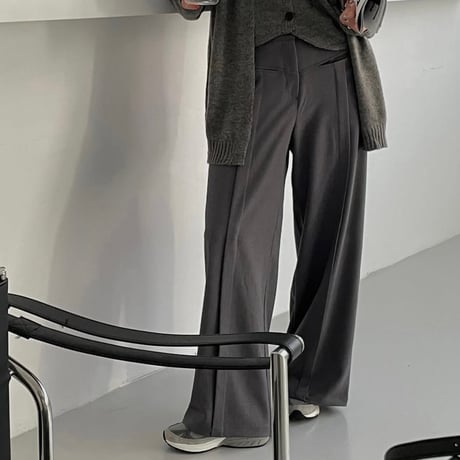 《即日発送📦》再入荷❣️Wide-leg slacks pants