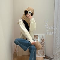 《即日発送》人気アイテム再入荷🧸Padding cap muffler