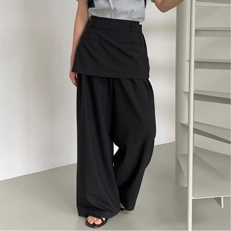 《即日発送📦》Noa wrap skirt set pants（set up別売り）
