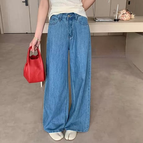 《予約販売》Best wide denim pants