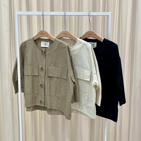 《即日発送📦》Volume sleeve round jacket
