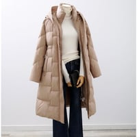 《今なら‼️即日発送📦》再入荷✨Wzip trench long padding coat(Duck Down)