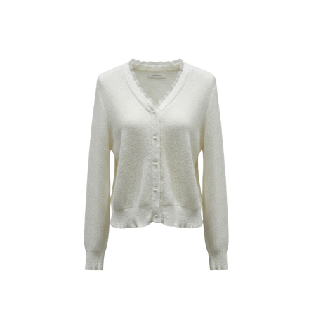 《予約販売》V-neck Lace Cardigan