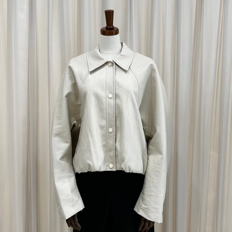 《予約販売》STUNNING Short Leather Jumper