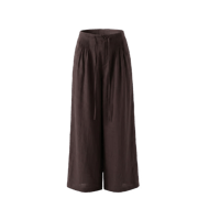 《予約販売》 Linen Tie Wide Pants