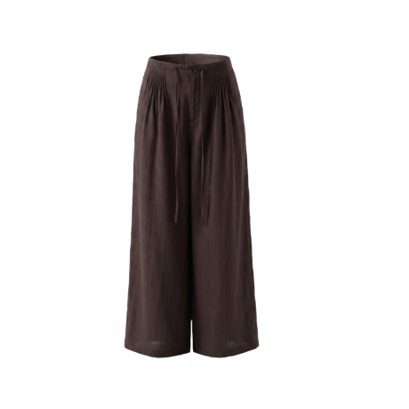 《予約販売》 Linen Tie Wide Pants
