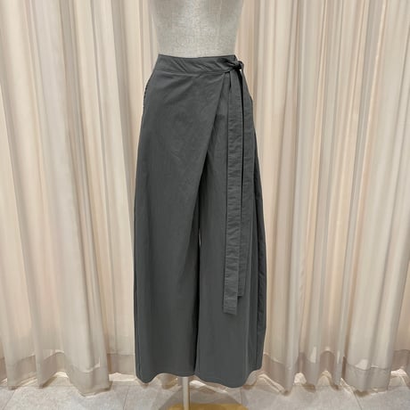 《予約販売》Cotton Wrap Pants