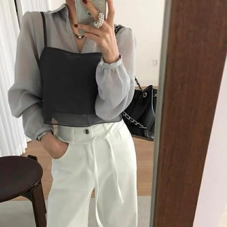 《一部即日発送📦》Skin bustier