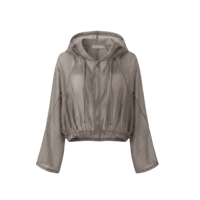 《予約販売》Sheer Hooded Jacket
