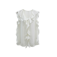 《即日発送📦》Frill sleeve less blouse