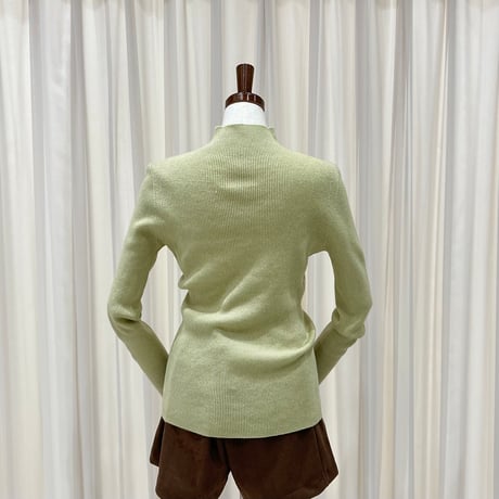 《予約販売》Rib Wool Turtleneck