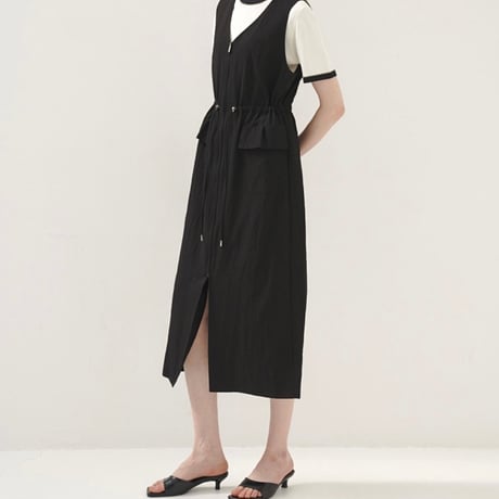 《即日発送》2way vest one-piece