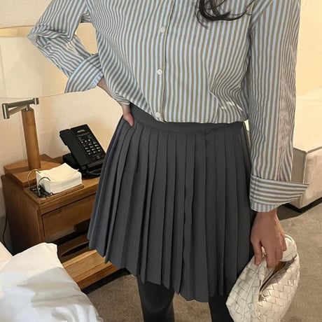 《即日発送》残りわずか💦Pleats mini skirt
