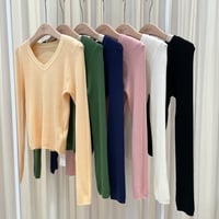 《即日発送📦》V-neck knit