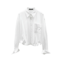 《即日発送》STUNNING string crop shirt