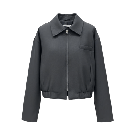 《予約販売》Cropped Zip Jacket