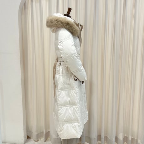 《即日発送📦》数量限定❣️Waist-Belt Long Padding Coat