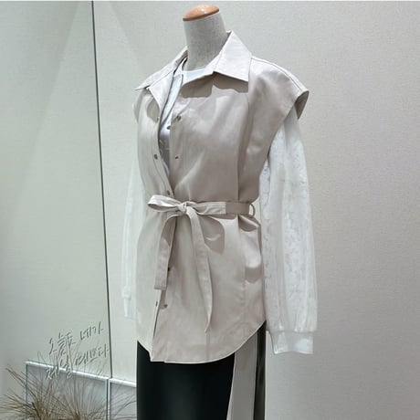 《即日発送》Leather vest
