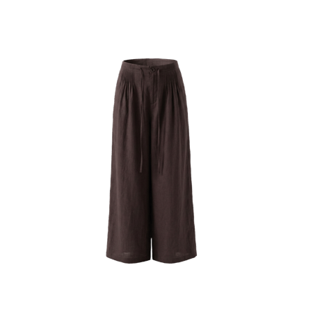 《予約販売》 Linen Tie Wide Pants