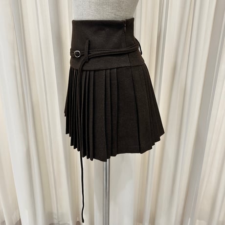《予約販売》Half Pleated Belt set Skirt