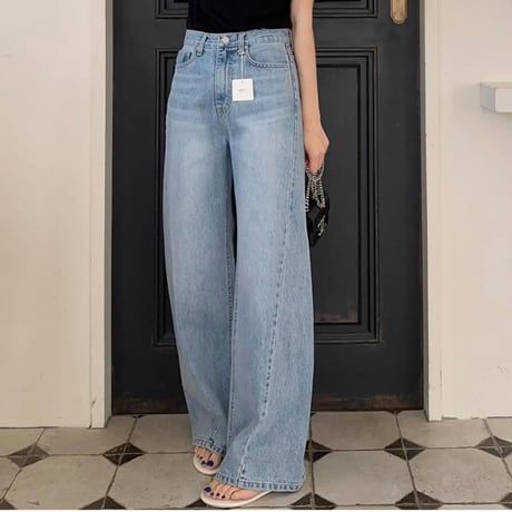 《即日発送📦》新色入荷👖Curve wide denim pants