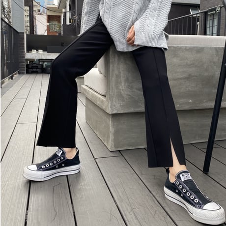 《予約販売》STUNNING Slit  pants