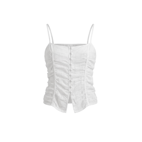 《予約販売》Shirred Corset Top