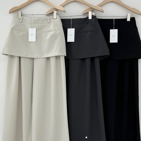 《即日発送📦》Noa wrap skirt set pants（set up別売り）