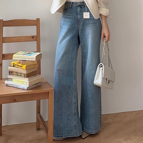 《予約販売》Teen boots~cut wide pants