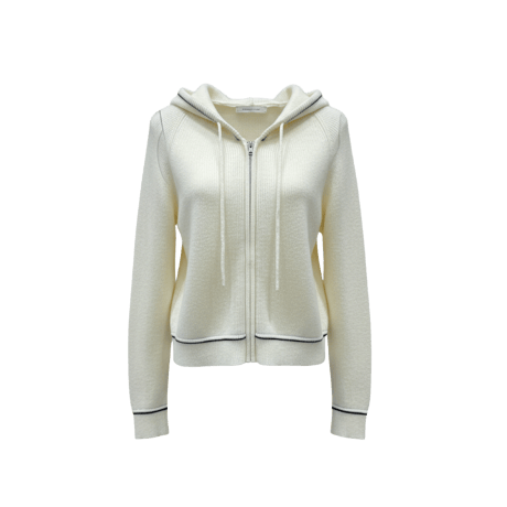 《予約販売》Color-Block Hooded Zip-Up