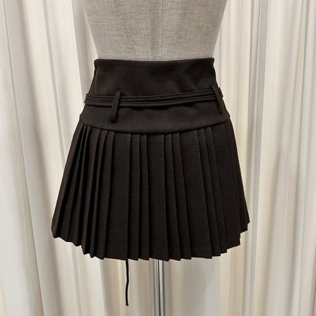 《予約販売》Half Pleated Belt set Skirt