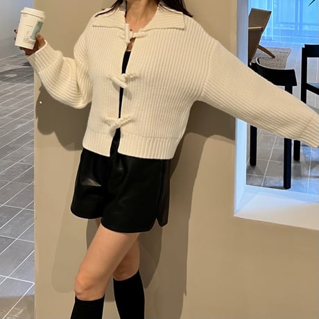 《即日発送📦》Vegan  leather shorts