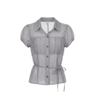 《予約販売》Collared Puff Sleeve Blouse