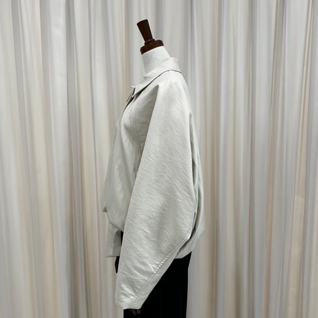 《予約販売》STUNNING Short Leather Jumper
