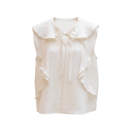 《即日発送📦》Ruffle sleeveless blouse