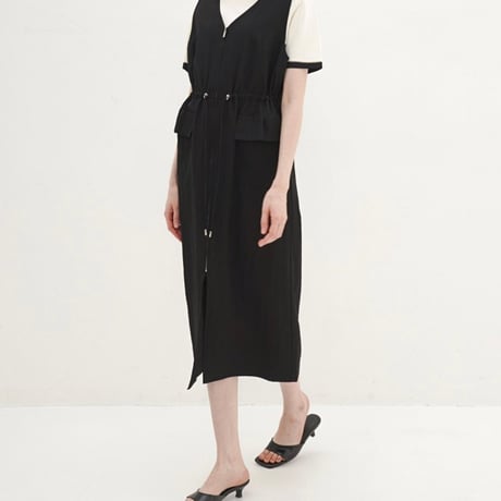 《即日発送》2way vest one-piece