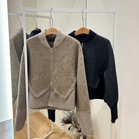 《予約販売》STUNNING Polka Dot Wool Coat