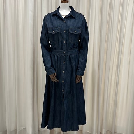 《即日発送📦》Denim Shirt OnePiece
