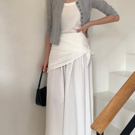 《予約販売》Draped Maxi Skirt