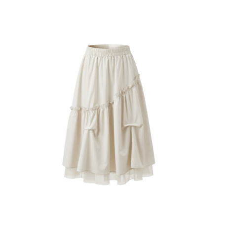 《予約販売》Pleated Lace Skirt