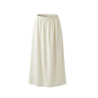 《予約販売》Elastic Waist Slit Skirt